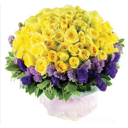 Welcome Lovely - Yellow Roses