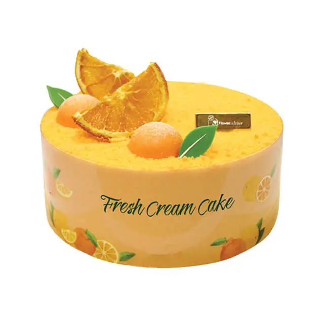 Refreshing Orange Cake with Citrus - Infused Frosting - Birthday