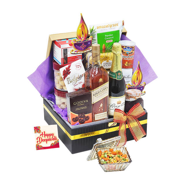 Deepavali Vintage Gift Basket - Deepavali 2023 - Deepavali