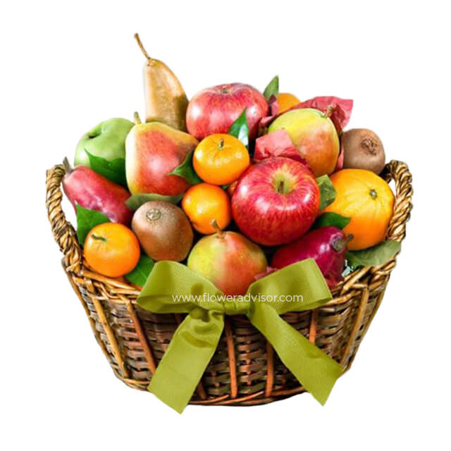 Organic California Collection Fruit Gift Basket - Chinese New Year