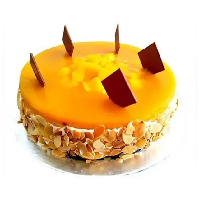 Delightful Sweet Mango Cake - Birthday