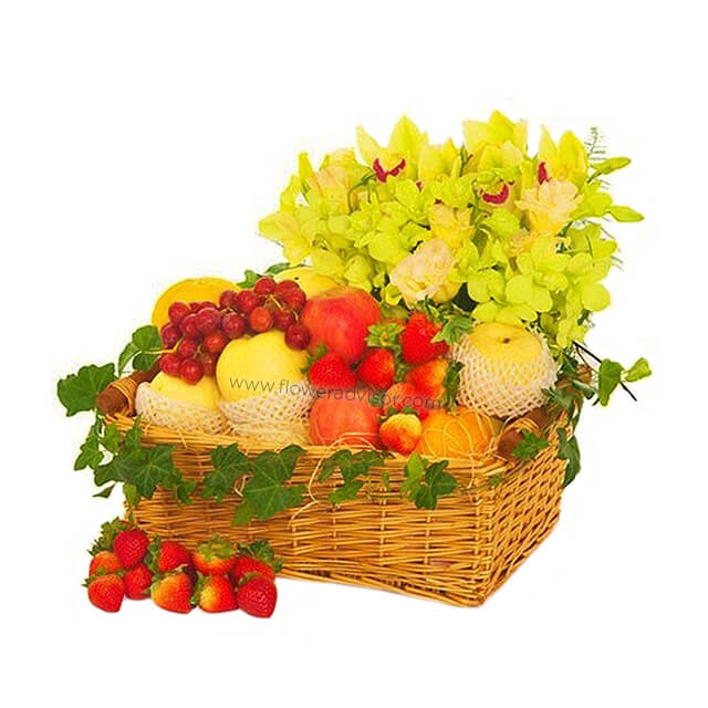 Fresh Fruit Hamper - Freshness Juicy - Get Well Soon