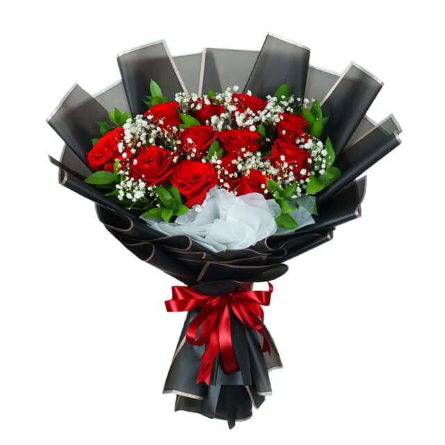 Buket Bunga - Wonder Red Radiance Rose - Valentine's Day