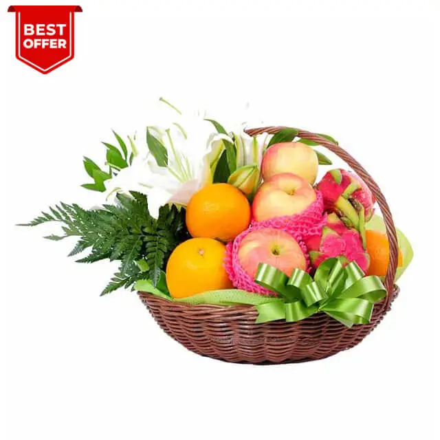 Hampers Buah dan Bunga - Healthiness Rising