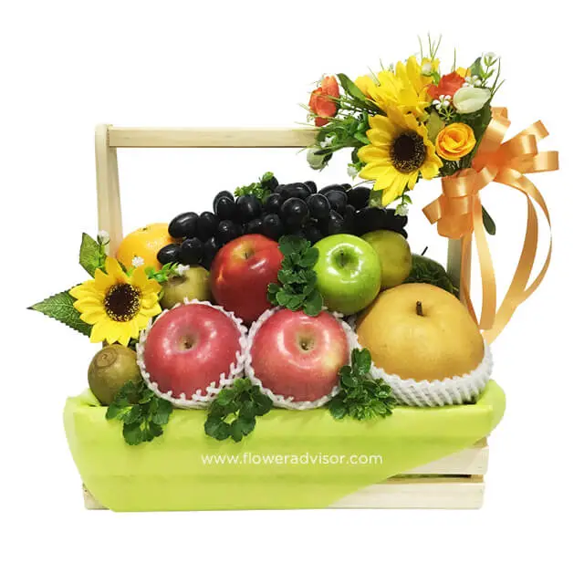 Bountiful Harvest Fruit Basket